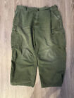 Pantalon vintage 1969 US Army Military OG-107 Rip Stop poplin Vietnam XL uniforme
