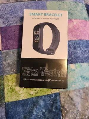 [UNOPENED] Elite Watch Smart Bracelet [HD COLOR SCREEN/MESSAGE VIEW] - Image 1 of 4