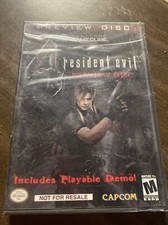 Resident Evil 4 Preview Disc (GameCube, Capcom, 2005) Playable Demo - NEW SEALED