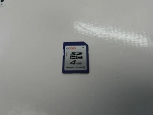 Genuine OEM Adata 4GB SDHC Speedy Memory Card - Class 4 - Picture 1 of 1