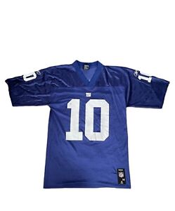 New York Giants Jersey #10 Eli Manning Reebok NFL mens M