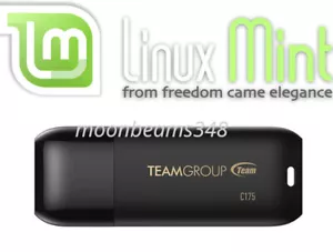 Linux Mint 21.3 Virginia Cinnamon 64Bt 32 Gb USB 3.2 Linux Bootable Live Install - Picture 1 of 7