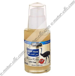 Huile d'Autruche Pommade, Massage 100% Naturel 60ml Ostrich Oil, Aceite Avestruz - Imagen 1 de 1