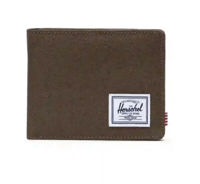 Cartera Roy Tierra Oscura Herschel Supply Company Nueva con Etiquetas Foto 1 de 4