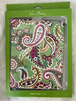 Vera Bradley iPad Case Snap On iPad 2 & 3 Tutti Fruiti Green / Pink Paisley NIB - Image 1 of 4