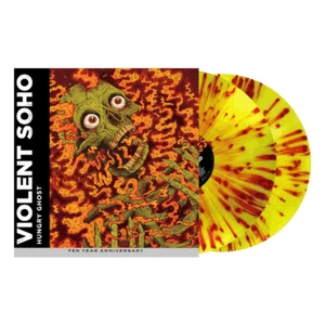 Violent Soho - Hungry Ghost - 🟡🔴 Yellow w/ Red Splatter 2LP Vinyl Deluxe - New - Imagen 1 de 4