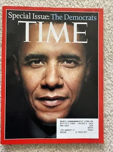 Zeit - 1. September 2008 Kaserne Obama Familie Back Ausgabe sehr guter Zustand - Bild 1 von 4