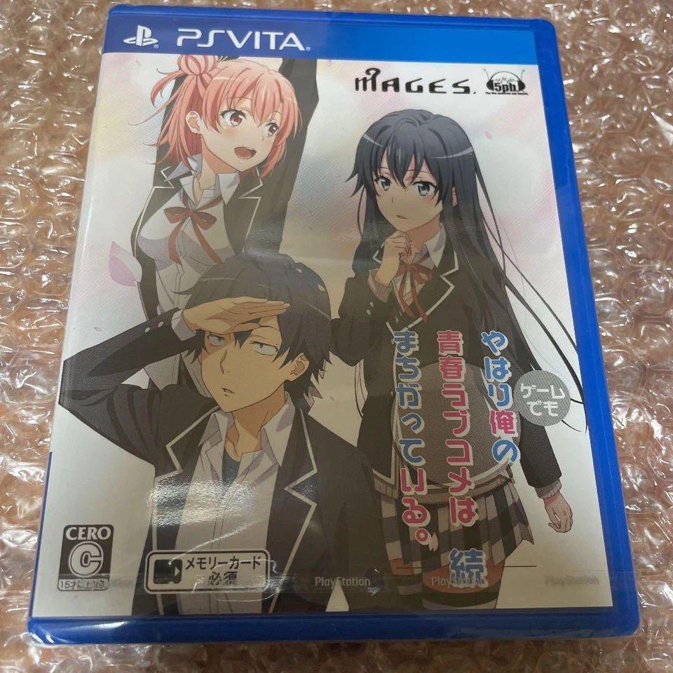 Yahari Game demo Ore no Seishun Love Come wa Machigatteiru Zoku PS Vita Japan - Image 1 of 2