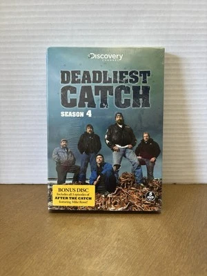 Deadliest Catch - Season Four (DVD, 2009, 5-Disc Set) Brand New Sealed  - Image 1 of 4
