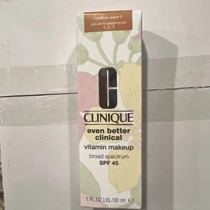 Clinique Even Better Clinical Vitamin Make-up LSF 45 - Medium Warm 2 1oz/30ml - Neu im Karton - Bild 1 von 8