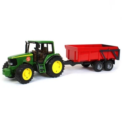 1/16 John Deere 6920 Tractor With Tipping Trailer By Bruder 9820 - Image 1 of 4