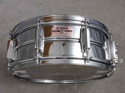 YAMAHA SD 255 5.5 X 14" CHROME SNARE DRUM, CLEAN, JAPAN - Image 1 of 4