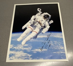 Vintage Bruce Mccandless Photograph NASA Lockheed Martin ~ Printed Signature - Picture 1 of 5