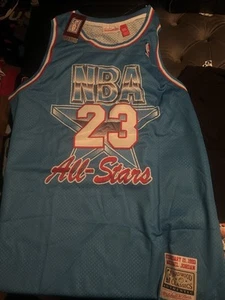 Men Michael Jordan Royal Hardwood Classics 93 NBA AllStar Game Authentic Jersey - Picture 1 of 5