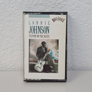 Lonnie Johnson Steppin' On The Blues Cassette Tape - Picture 1 of 6