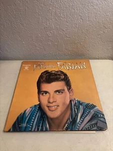 FABIAN THE FABULOUS FABIAN VINYL RECORD LP MONO 1959 CHANCELLOR CHLX-5005 VG+ - Picture 1 of 9