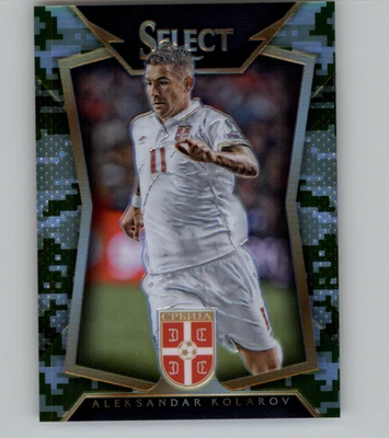 Aleksandar Kolarov 2015-16 Panini Select Ball Back Variation Camo Prizm /249 - Image 1 of 2