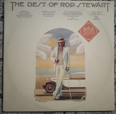Rod Stewart- The Best Of Rod Stewart VINYL 2xLP, Gatefold Sleeve (1976) AU Press - Image 1 of 4