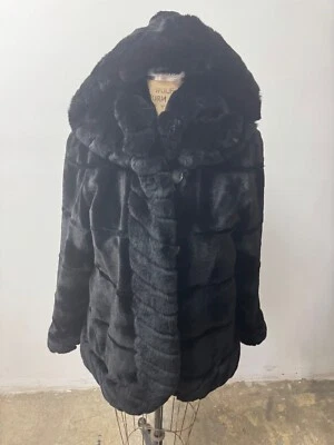 sheared mink with rex rabbit coat - Image 1 of 4