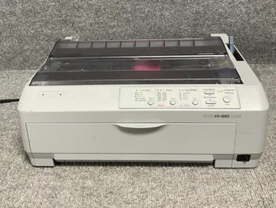 Epson P361A FX-890 🖨 Micro Adjust Impact Printer 120V – No Cover - Image 1 of 4