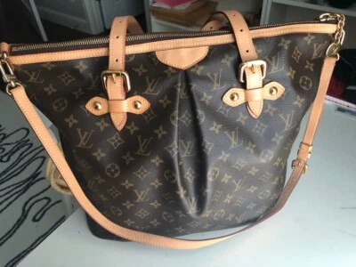 Bolso de hombro grande Louis Vuitton con monograma GM Palermo con correa extraíble Foto 1 de 4