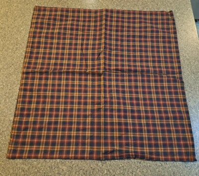 NEW Primitive Country Decor 26" x 26" Old Glory Cotton Fabric Euro Sham - Image 1 of 3