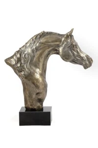 Arabian Horse a large horse head on marble Art-Dog - Picture 1 of 9