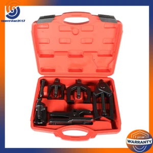Front End Service Kit 6Pcs Pitman Arm Puller Ball Joint Tie Rod Removal Tool Kit - Picture 1 of 14
