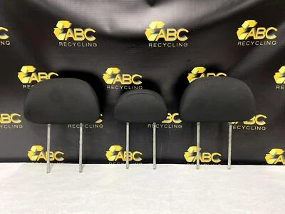 Juego de reposacabezas trasero de tres piezas Mazda Tribute 2005-2006 tela negra Foto 1 de 4