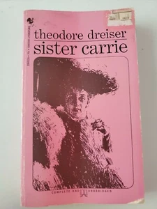 Sister Carrie by Theodore Dreiser Bantam Books 1972 PB Vtg - Picture 1 of 4