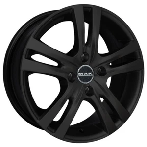 LLANTAS MAK ZENITH PARA RENAULT MEGANE I 7X17 4X100 GLOSS BLACK NBE - Imagen 1 de 4