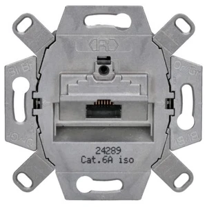 Puszka przyłączeniowa Rutenbeck N136 104 030 CAT6 - srebrna - Zdjęcie 1 z 4