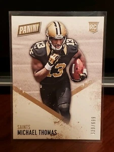Michael Thomas 2016 Panini Panini Day RC SP #/699 New Orleans Saints - Bild 1 von 2