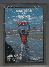 1989 TG Racing Masters Of Racing Gun Gray Card Set 1 To 38 092221DMCD