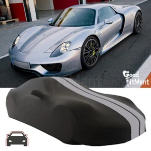 For Porsche 918 Spyder Indoor Car Cover Stretch Satin Scratch Dustproof Protect - Foto 1 di 11
