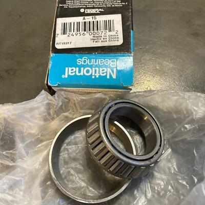 Juego de rodamientos de piñón de transmisión manual A-15 National Bearings Foto 1 de 3