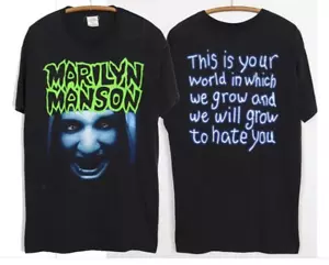 1994 marilyn manson smells like children T-Shirt 2 side - Picture 1 of 1