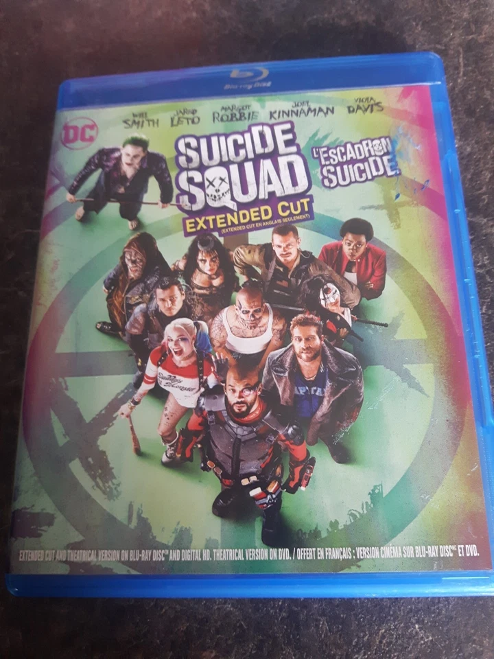 Suicide Squad 2016 Blu Ray Movie Widescreen Very Good Condition - Image 1 of 2