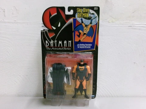KENNER - 1992 - BATMAN THE ANIMATED SERIES - SKY DIVE BATMAN -  NEW! #31 Cover