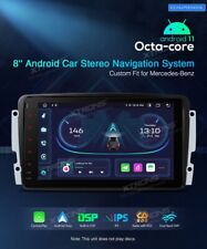 XTRONS PE81M203L Autorradio GPS Mercedes Clase C CLK G Android 11 Wifi Carplay
