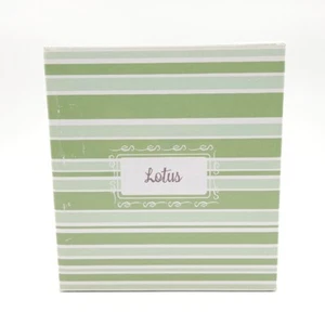 Scentsy Lotus Wax Warmer Melt Full Size Zen Sage Green Retired Flower New Unused - Picture 1 of 5