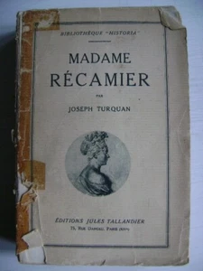 Fr Actress Estate -MADAME RECAMIER Biography J Turquan in French Nice Engravings - Picture 1 of 1