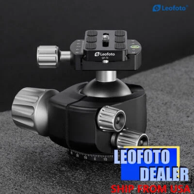 Leofoto LH-55 Tripod Head Ball Head with Quick Release Plate for RRS /ARCA - Image 1 of 4
