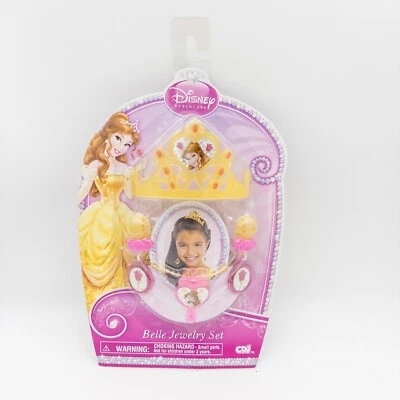 Nuevo En Paquete 2013 Disney Princesa Bella Corona y Joyería Accesorios de Disfraz Foto 1 de 4