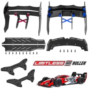 Kohlefaser Seitenschweller Front Splitter Platte für ARRMA 1/7 LIMITLESS V2 ROLLER - Bild 1 von 35