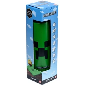 Minecraft Creeper Insulated Bottle with Digital Thermometer Keep Warm or Cold - Picture 1 of 6