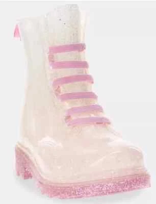 Western Chief девочки отлива блестящий освещенный боя ботинки (Sz-11) переливающийся новый - Изображение 1 из 4