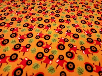 Colchas de corral tractores tela de algodón exclusivamente acolchados por yarda  Foto 1 de 2