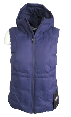 Under Armour Puffer Vest Women's Size S Feather Fill Down Hooded Purple Storm UA - Image 1 of 4