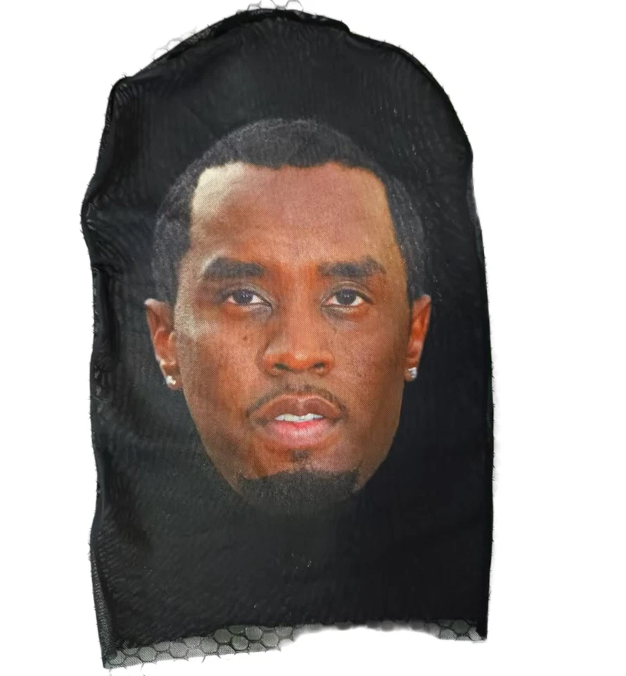 Kanye West Drake Shiesty Rapper Face Mask Full Funny Cosplay Celebrity mesh Head - Image 1 of 1